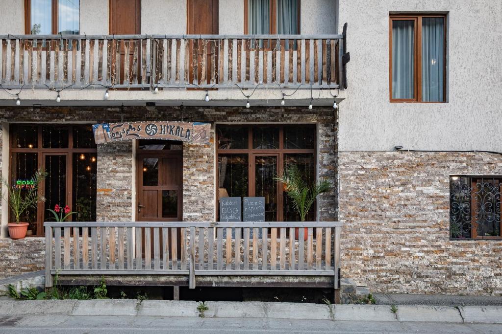 Budova, kde se penzion nachází