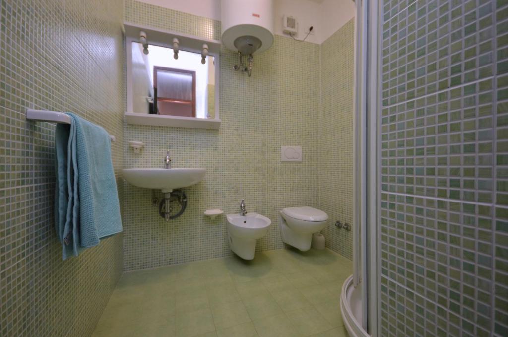 A bathroom at Villaggio Selene