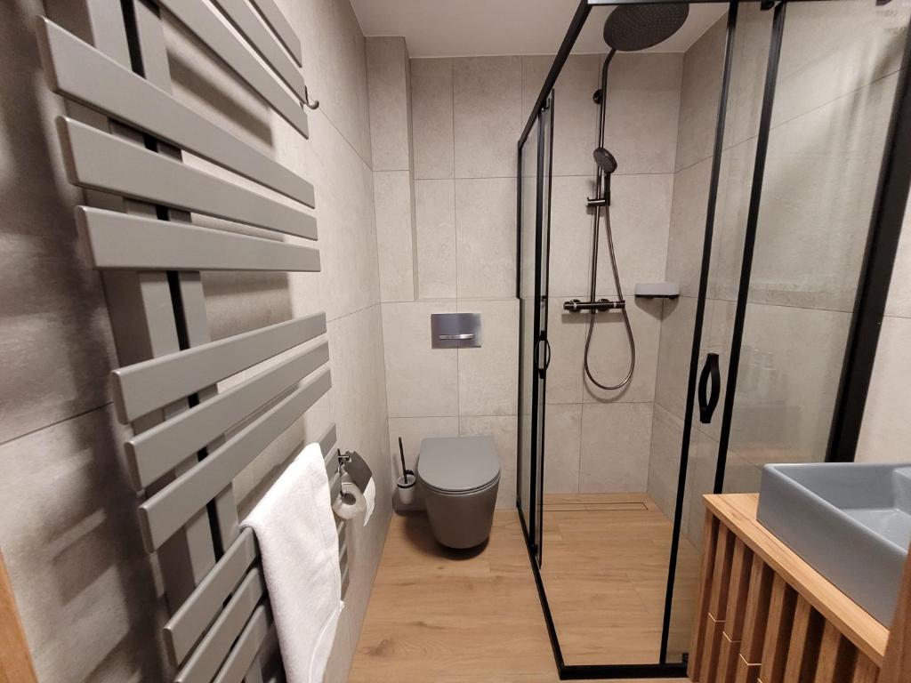 Koupelna v ubytování 1 CHALET SPA & WELLNESS - Jasná Center