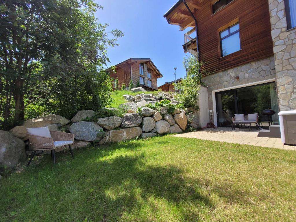 Zahrada ubytování 1 CHALET SPA & WELLNESS - Jasná Center