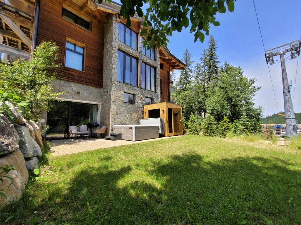Budova, kde se apartmán nachází