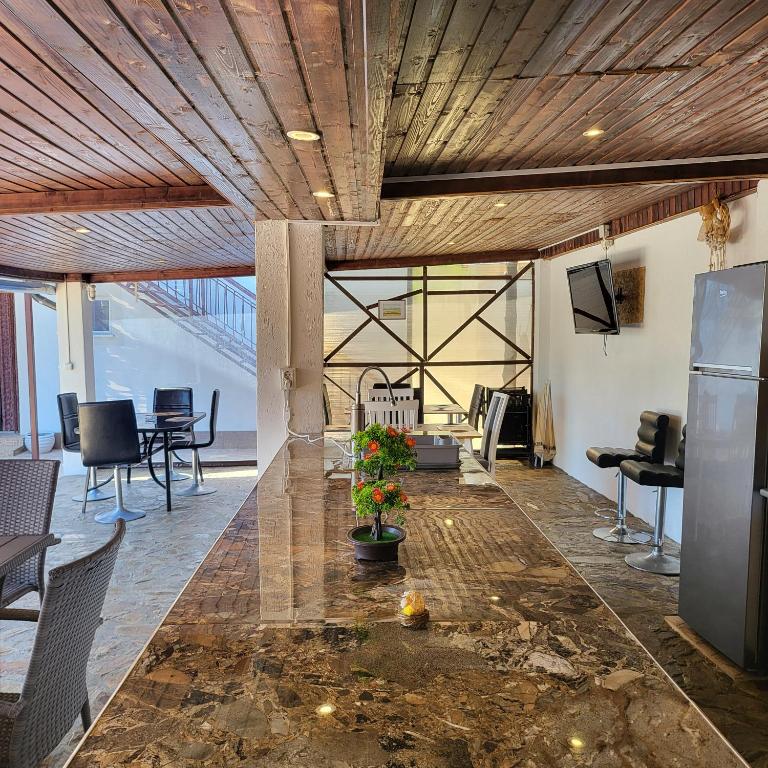 Телевизор и/или развлекательный центр в Casa Costa