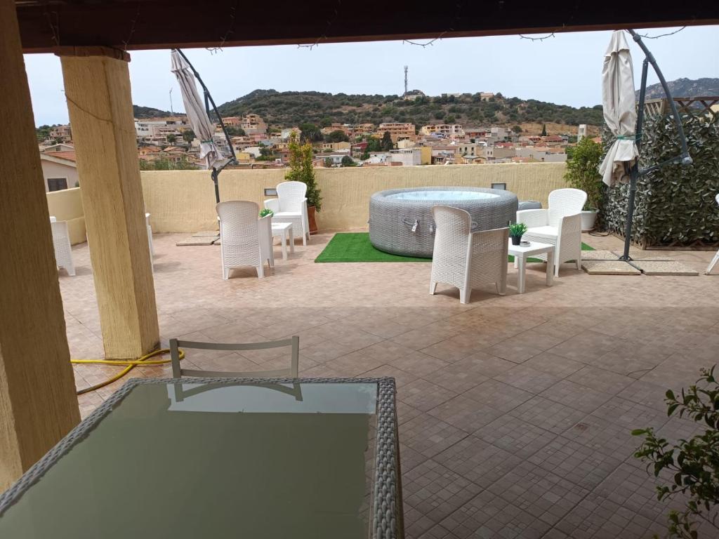 Nespecifikovaný výhled na hory nebo výhled na hory při pohledu z bed and breakfast