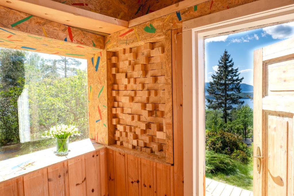 Zahrada ubytování The Cubist Retreat