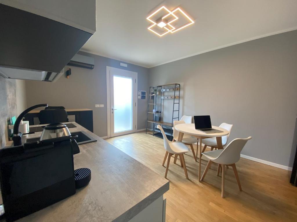 Kuchyňa alebo kuchynka v ubytovaní Zen House