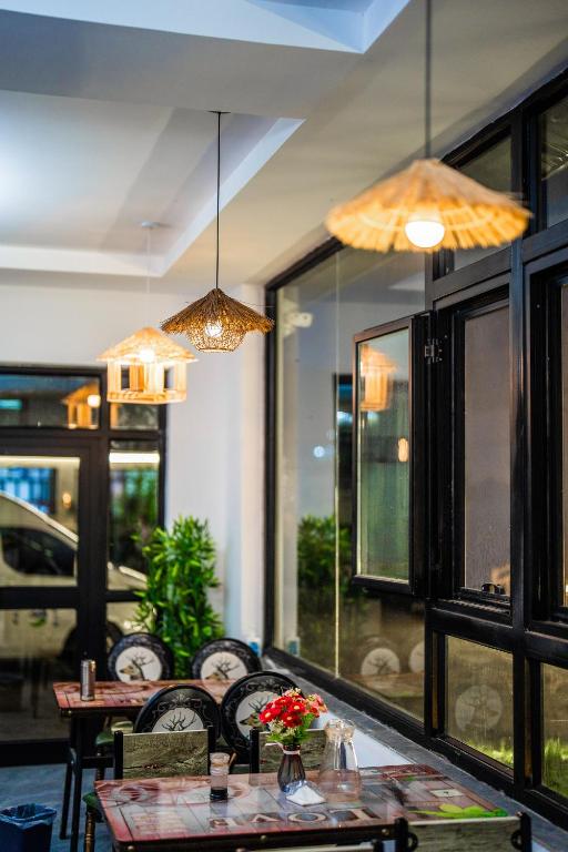 Posezení v ubytování Nalati Funri Hotel