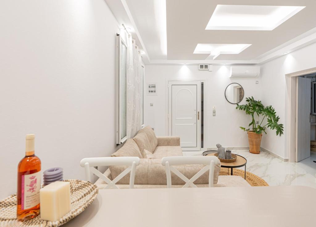 Posezení v ubytování Meraki Home