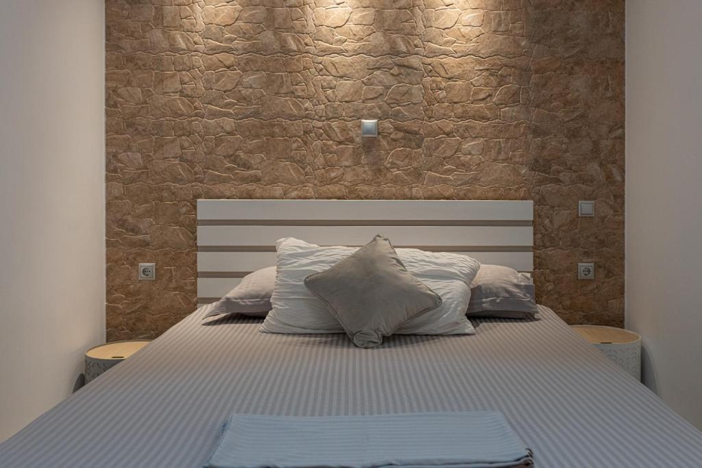 Postel nebo postele na pokoji v ubytování Meraki Home