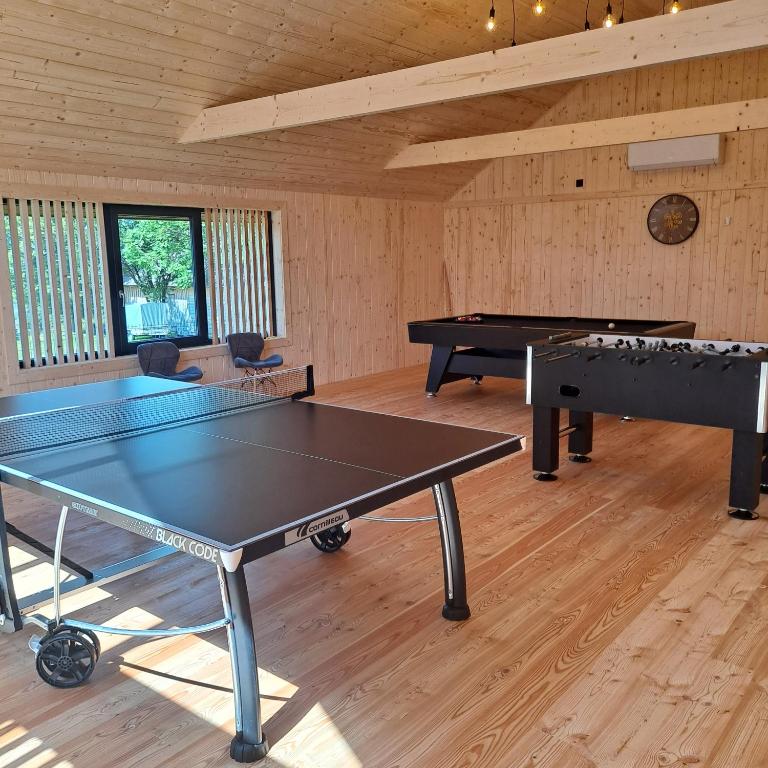Stolní tenis v ubytování Dom Wczasowy Tatrzański nebo okolí