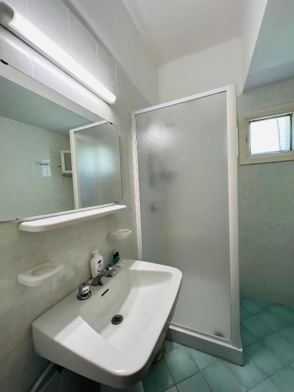 Koupelna v ubytování Villa Thomas BB conduzione familiare