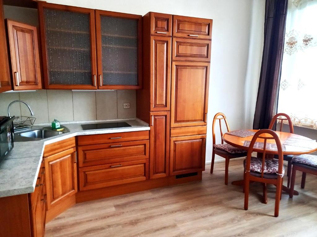 Køkken eller tekøkken på Apartment Haus Essen