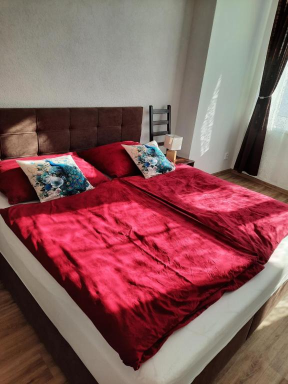 Postel nebo postele na pokoji v ubytování Hotel U Beránků