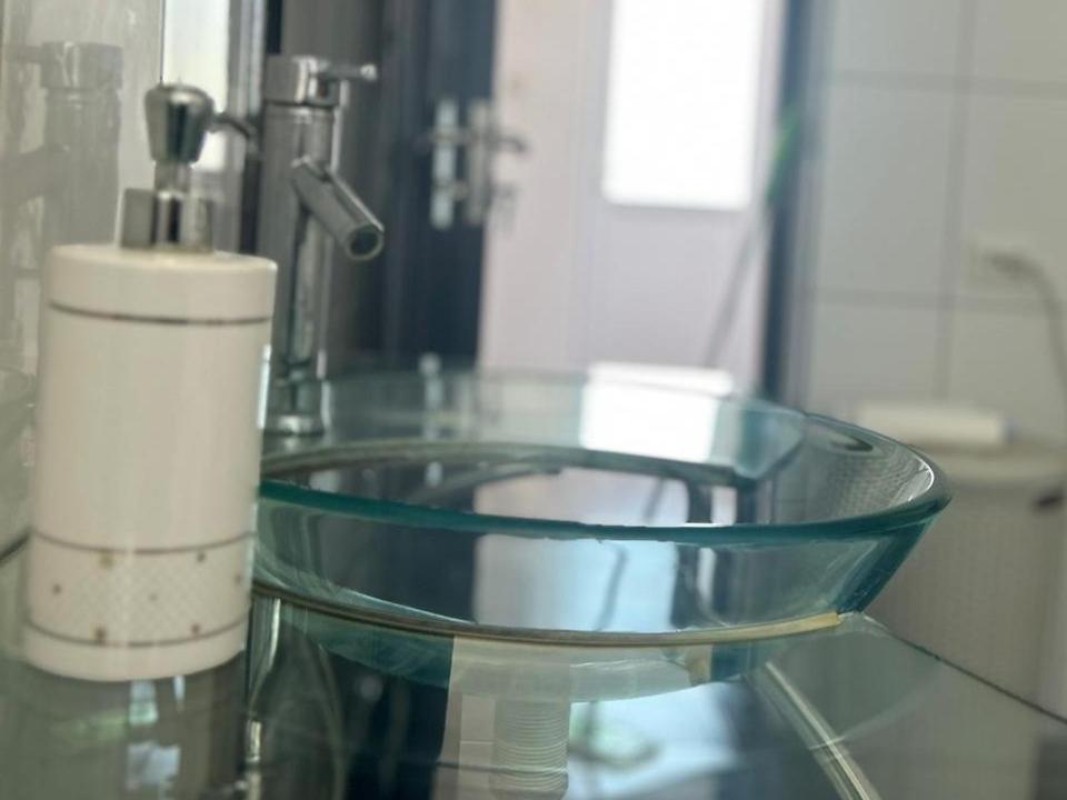 Koupelna v ubytování Casa de la Dunăre