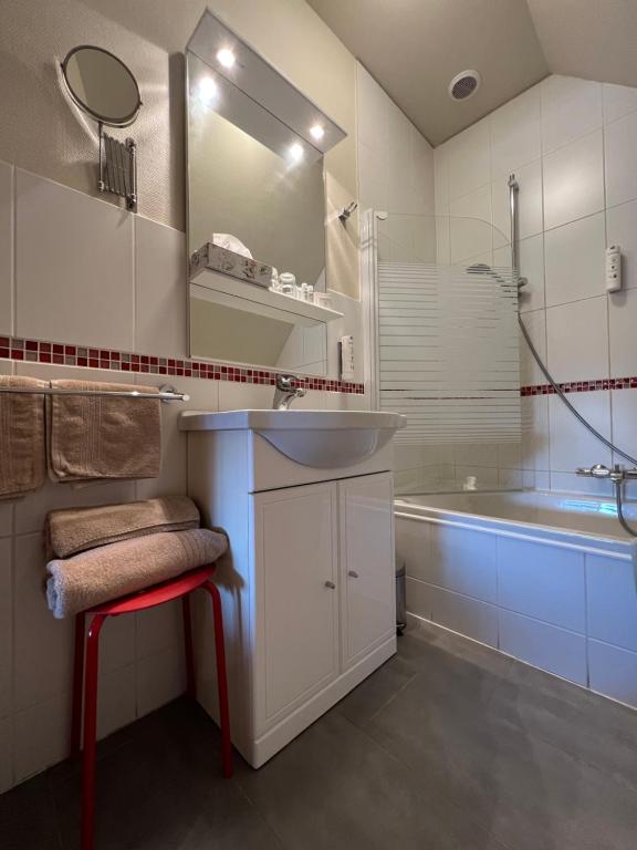 Bagno di Hotel Fleur de Lys