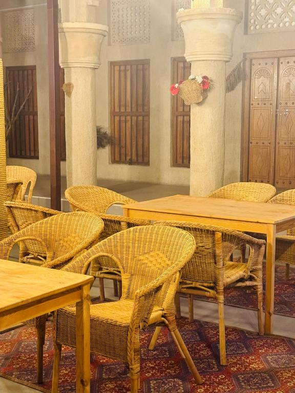 Ein Sitzbereich in der Unterkunft Heritage Home Guest House