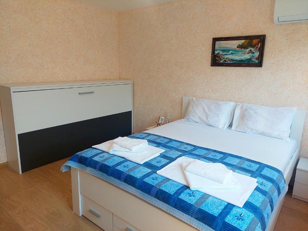 Postel nebo postele na pokoji v ubytování Forest View Apartment