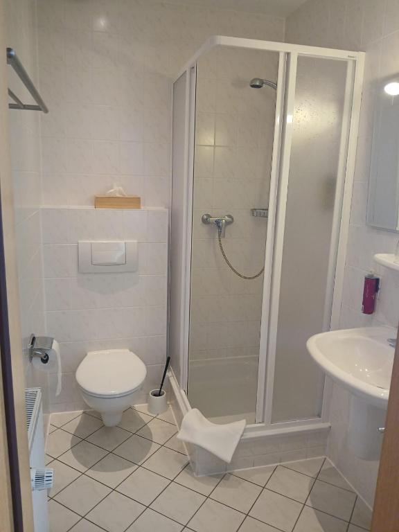 Koupelna v ubytování Hotel Harzresidenz