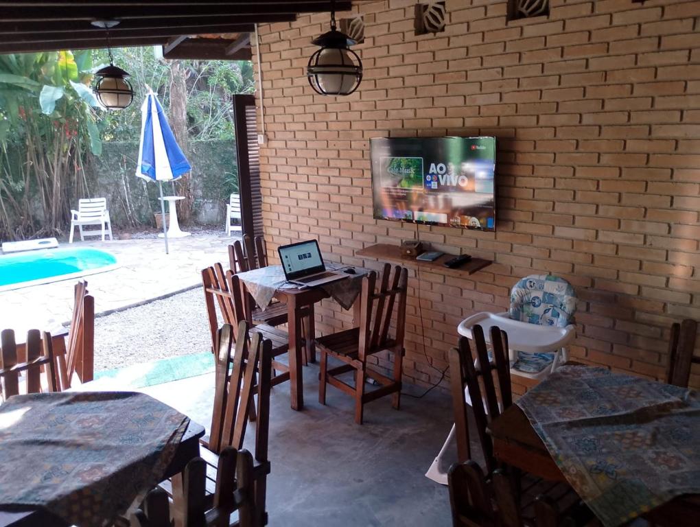Bazén v ubytování Refúgio do Kairós nebo v jeho okolí