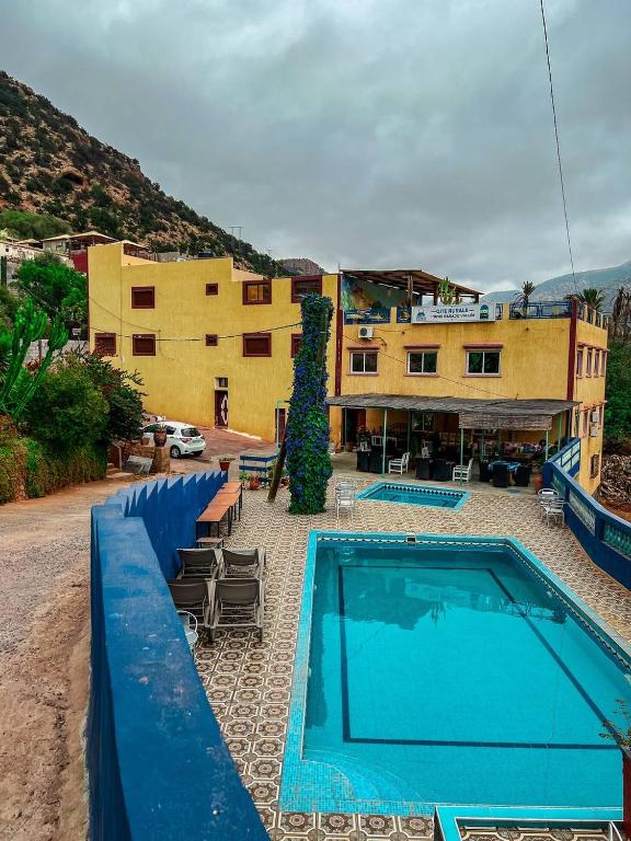 Bazén v ubytování gite rurale Sousse paradis Vallée nebo v jeho okolí
