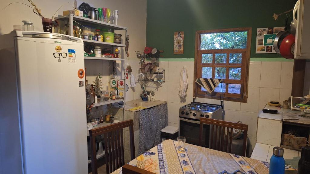 Kuchyň nebo kuchyňský kout v ubytování Casa Donjá