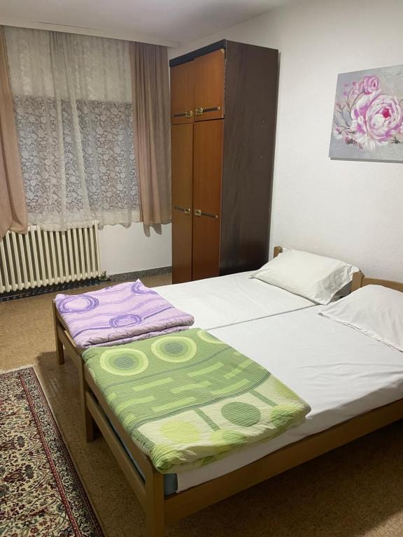 Postel nebo postele na pokoji v ubytování Apartman Jošanička Banja
