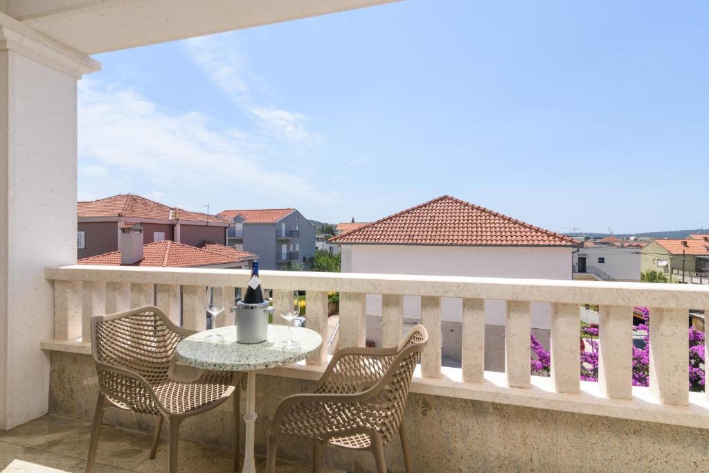 Balkón alebo terasa v ubytovaní Apartments Jozic