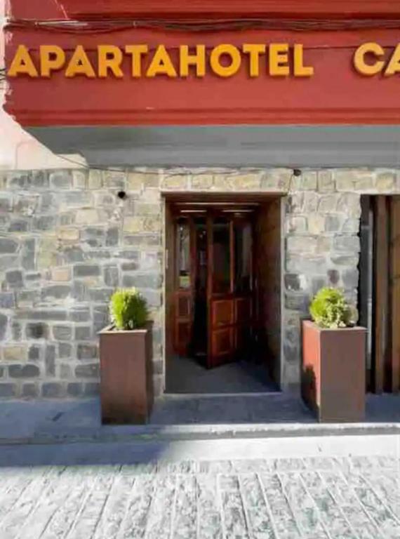 Exteriér nebo vchod ubytování APARTAHOTEL CANFRANC