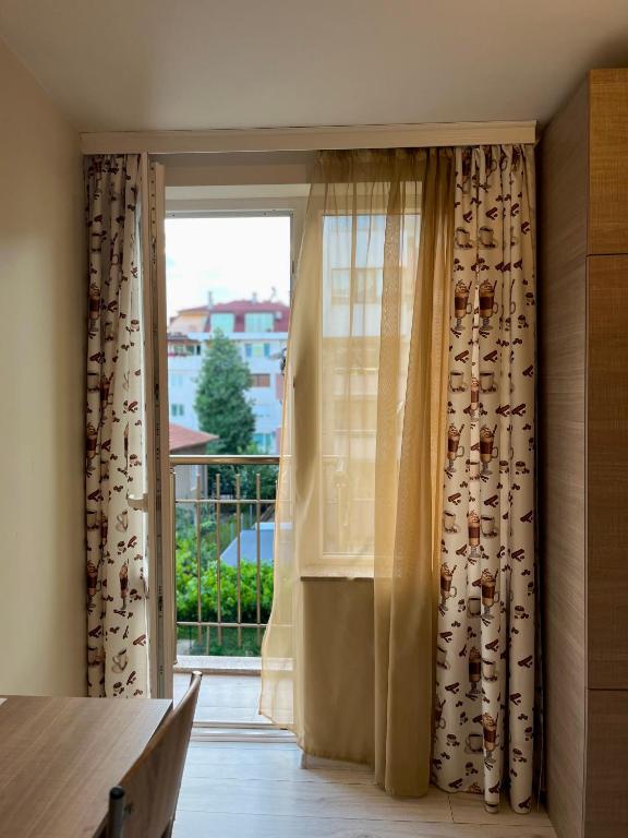 Balkón nebo terasa v ubytování Хостел Атлас - Hostel Atlas