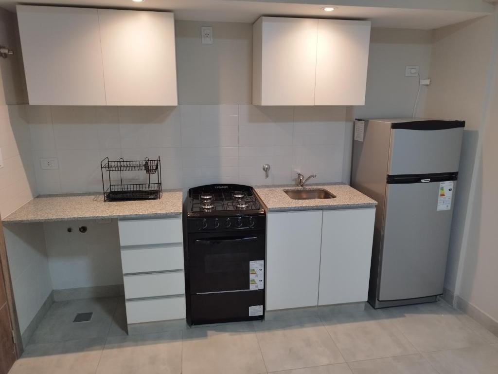 Küche/Küchenzeile in der Unterkunft Departamento en Barrio Sur