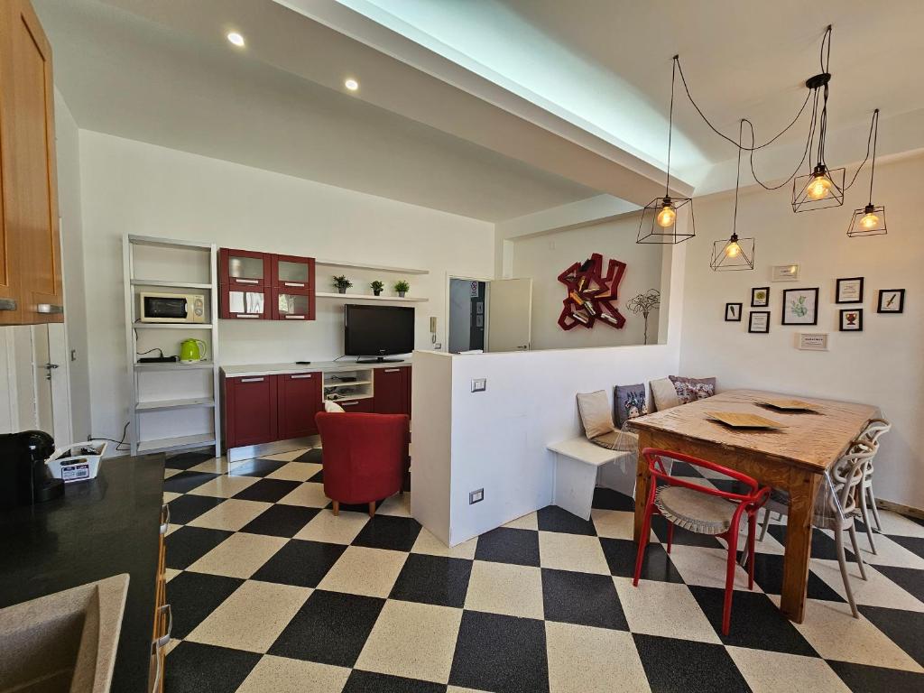 Kuchyň nebo kuchyňský kout v ubytování Stella-Guesthouse
