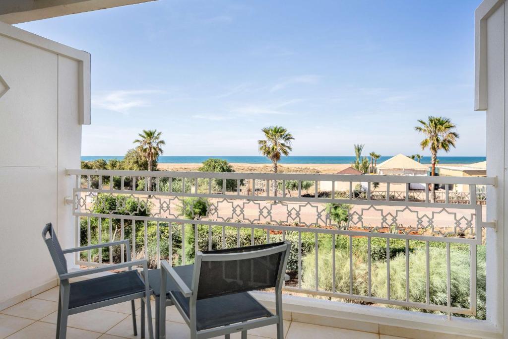 Balkón nebo terasa v ubytování Radisson Blu Resort Saidia Beach