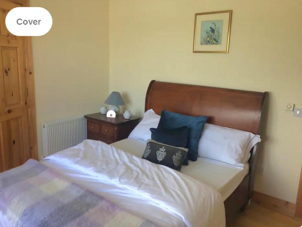 Postel nebo postele na pokoji v ubytování Beachmount House
