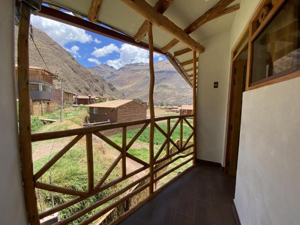 Nespecifikovaný výhled na hory nebo výhled na hory při pohledu z bed and breakfast