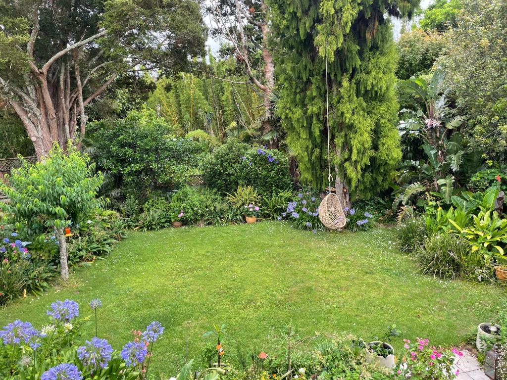 Zahrada ubytování Wisteria Cottage