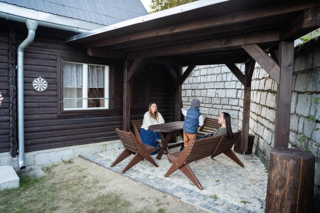 Fotografie z fotogalerie ubytování Rodinné chaty MORAVANPARK - Ubytování v srdci Valašska v Podkopné Lhotě
