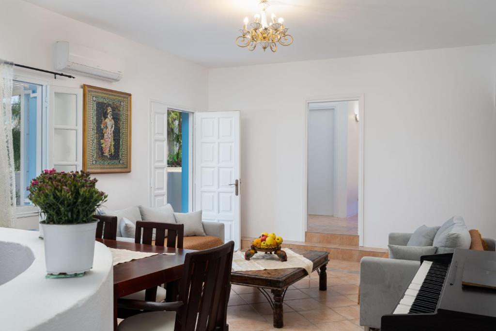 Posezení v ubytování Villa Kocis