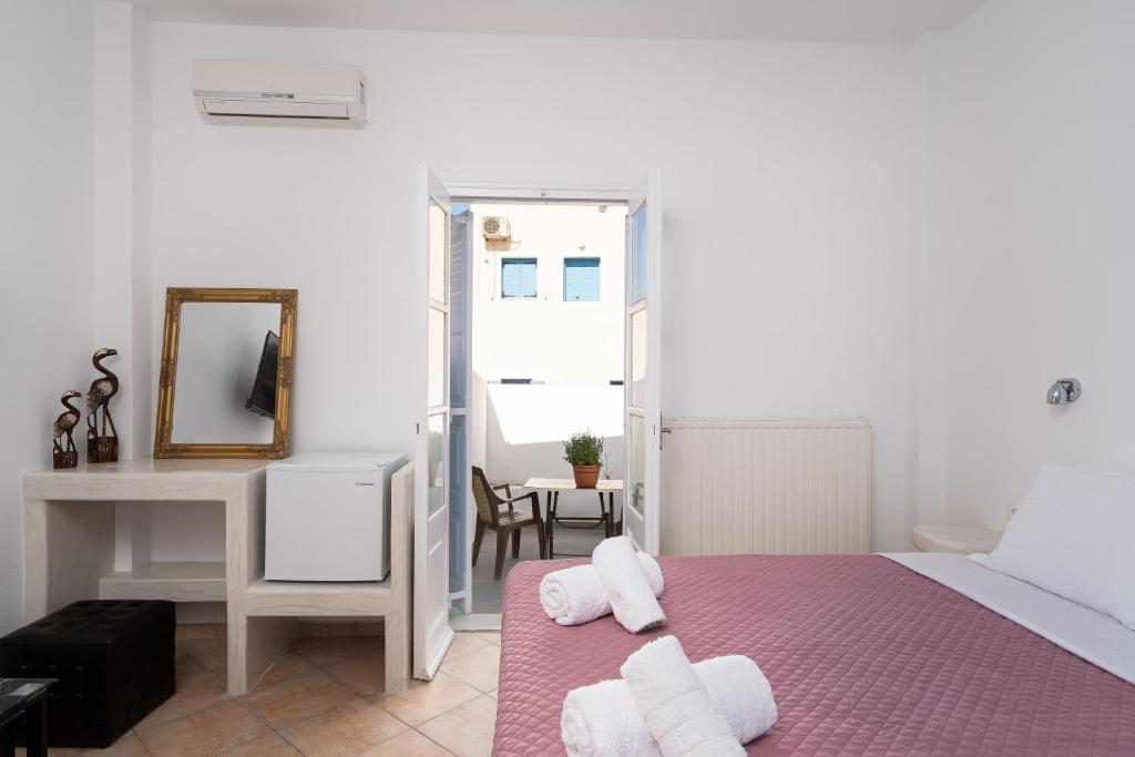 Postel nebo postele na pokoji v ubytování Villa Kocis