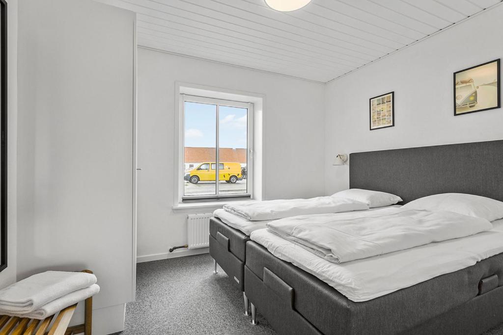Postel nebo postele na pokoji v ubytování Hotel Litorina Appartements
