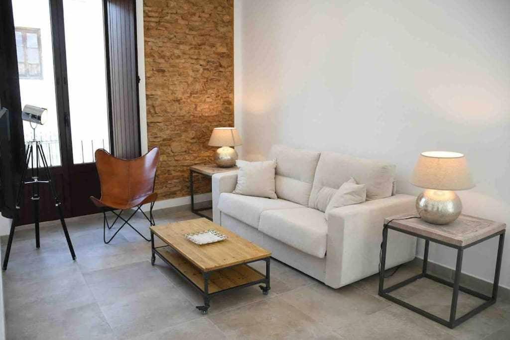 Χώρος καθιστικού στο IX B Apartamentos Morales & Arnal