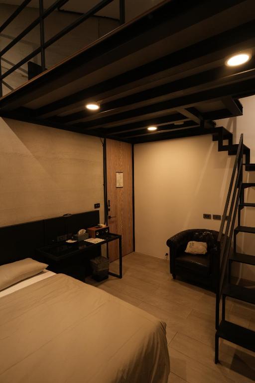 Postel nebo postele na pokoji v ubytování Pathway Inn