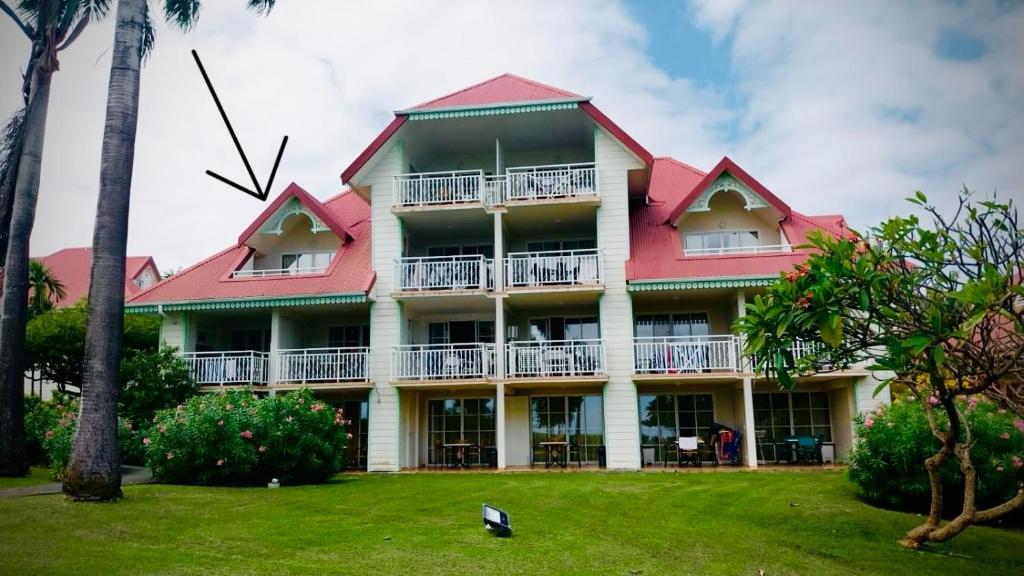 Zahrada ubytování TI COCOTIER Appartement VUE MER 2 à 6 personnes village Pierre et vacances