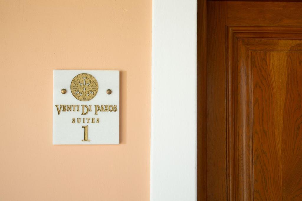 Certifikát, hodnocení, plakát nebo jiný dokument vystavený v ubytování Venti Di Paxos