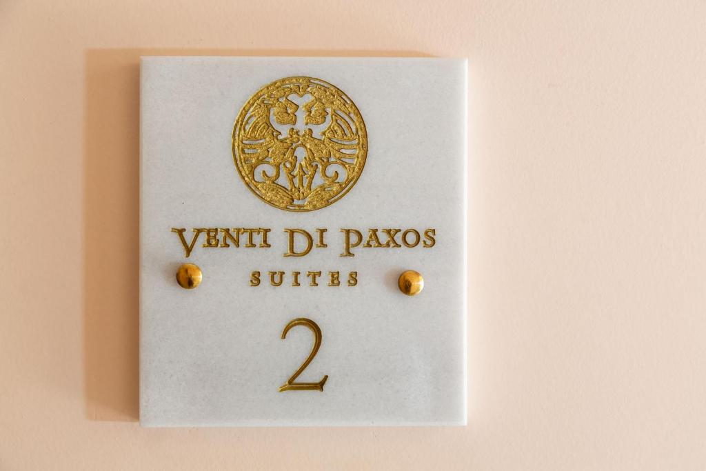 Certifikát, hodnocení, plakát nebo jiný dokument vystavený v ubytování Venti Di Paxos