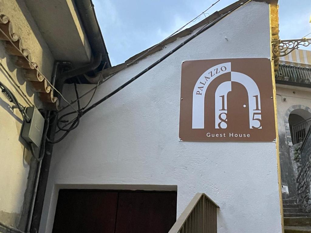 Certifikát, hodnocení, plakát nebo jiný dokument vystavený v ubytování Palazzo 1815