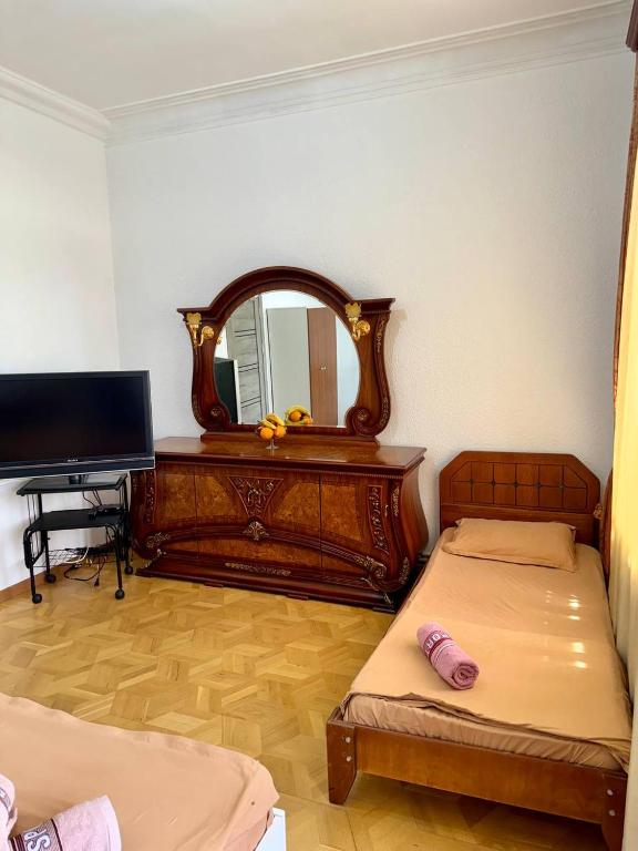 TV a/nebo společenská místnost v ubytování california hostel