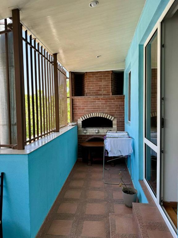 Posezení v ubytování california hostel