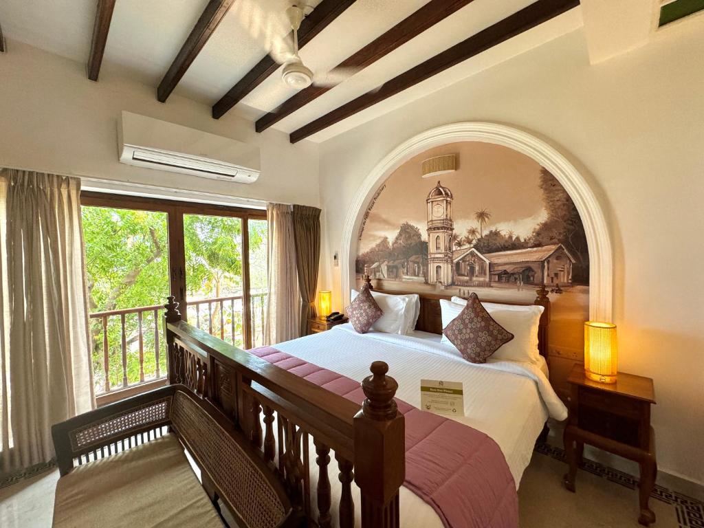 Postel nebo postele na pokoji v ubytování La Plage Seaview Suites