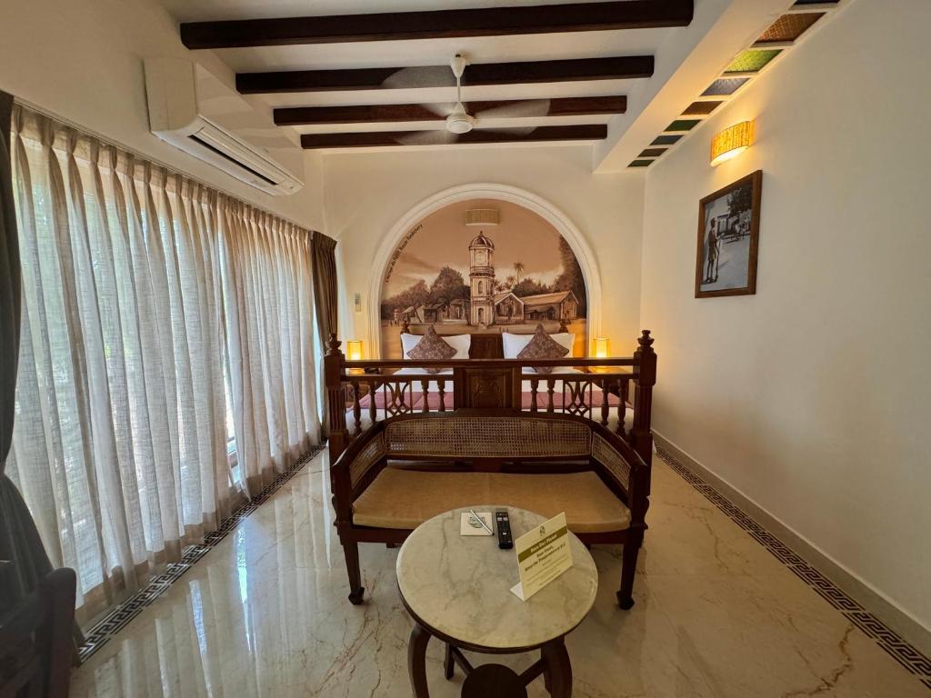 Posezení v ubytování La Plage Seaview Suites