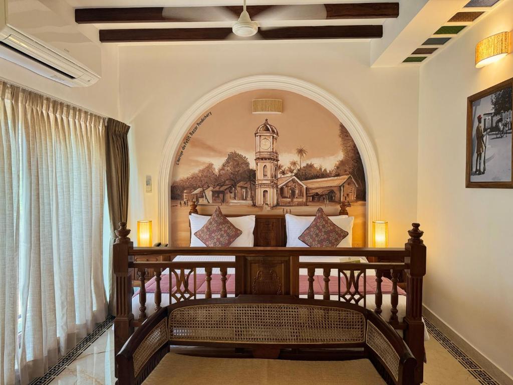 Posezení v ubytování La Plage Seaview Suites