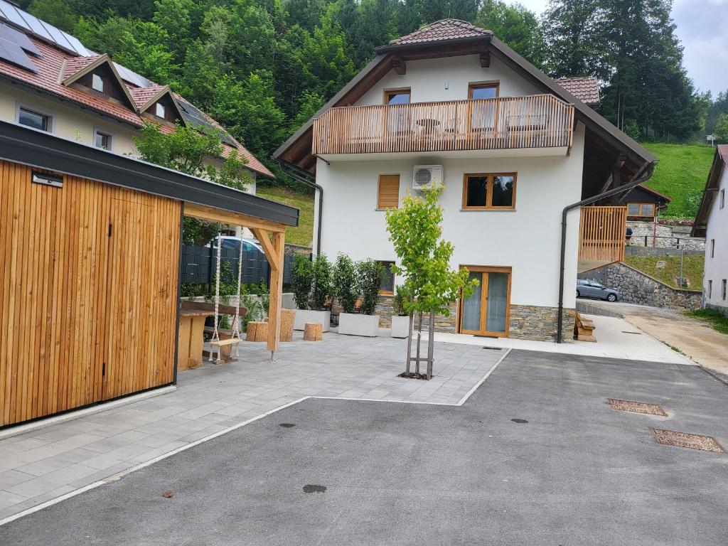 Budova, kde se apartmán nachází